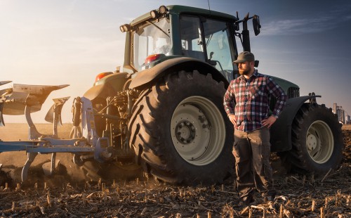 See the latest tractors at agriculture trade shows.